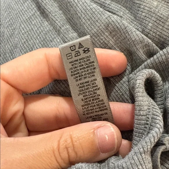 Skims Soft Lounge Long Slip Dress in Heather Grey SZ M EUC - Picture 5 of 5